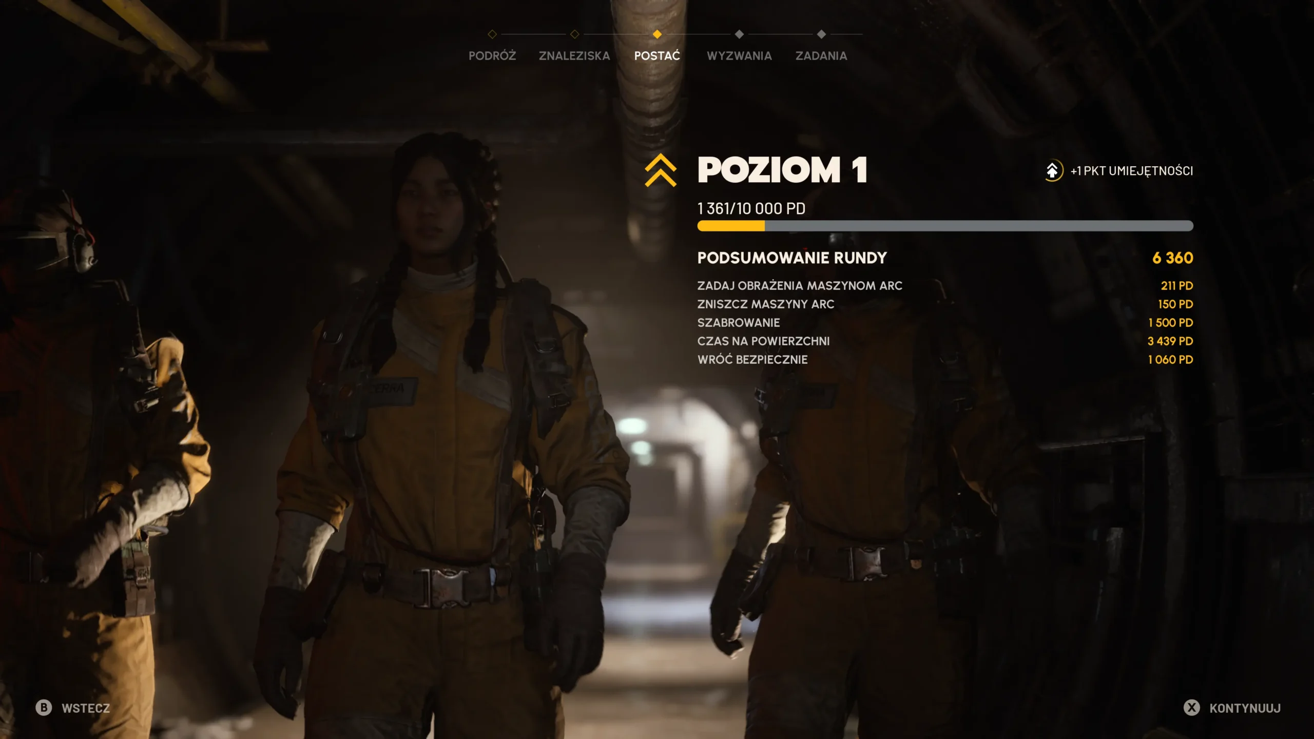 Progress postaci bez wymaganego resetu